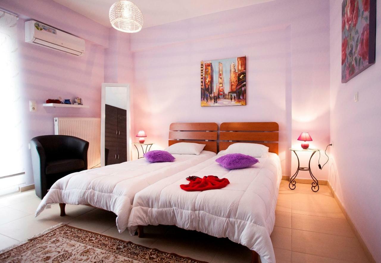 Elena & Pelagia Luxury Apartment Rethymno  Bagian luar foto