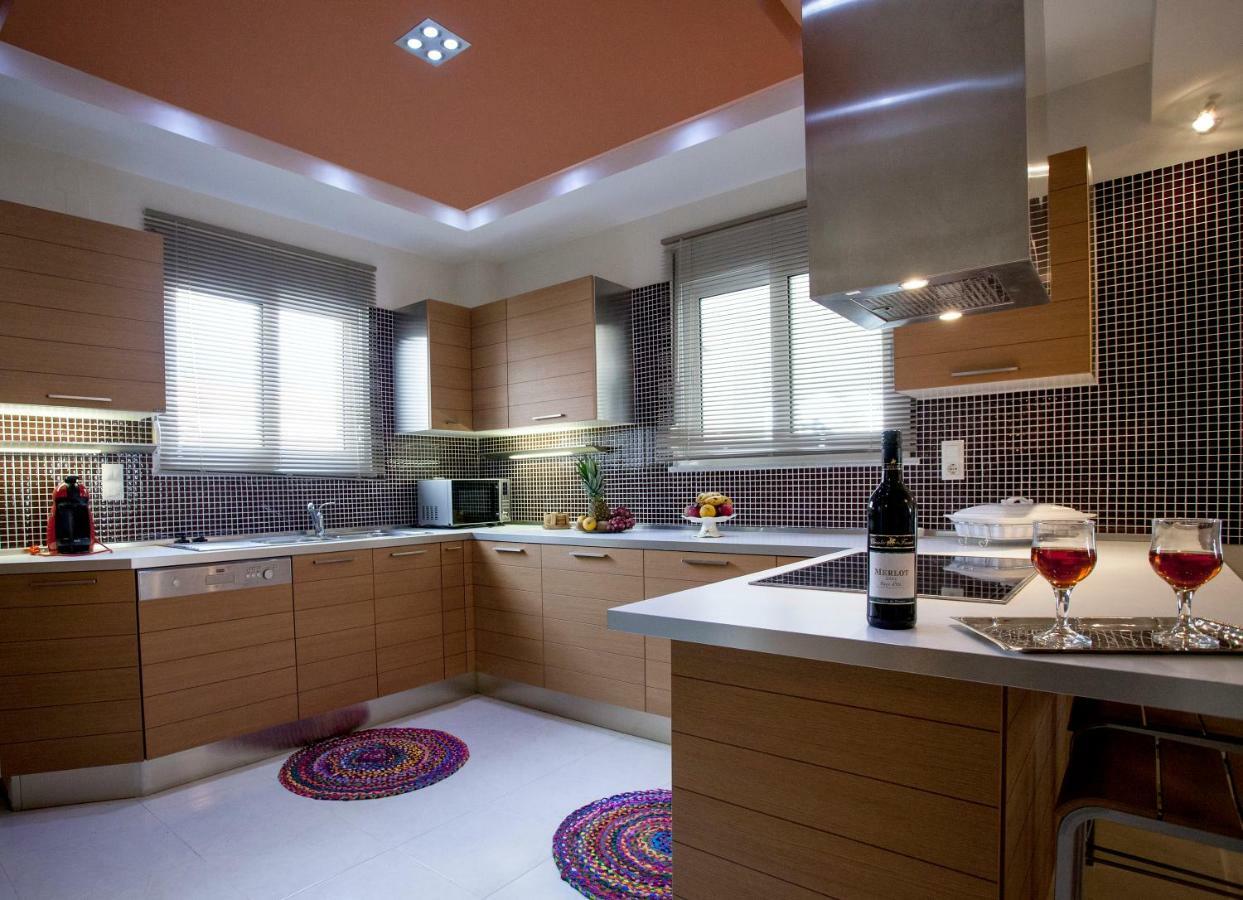 Elena & Pelagia Luxury Apartment Rethymno  Bagian luar foto