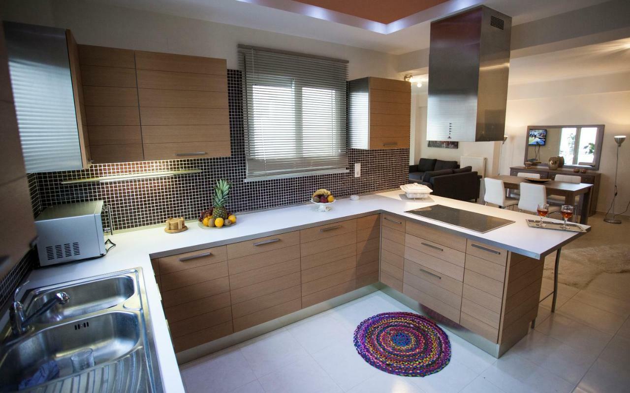 Elena & Pelagia Luxury Apartment Rethymno  Bagian luar foto